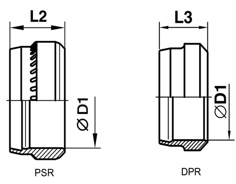 派克PSR/DPR卡套